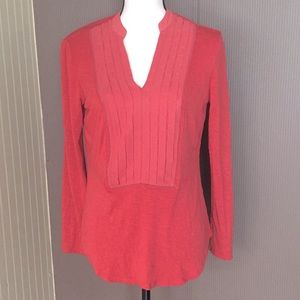 Dolan long sleeve shirt pinkish orange color
